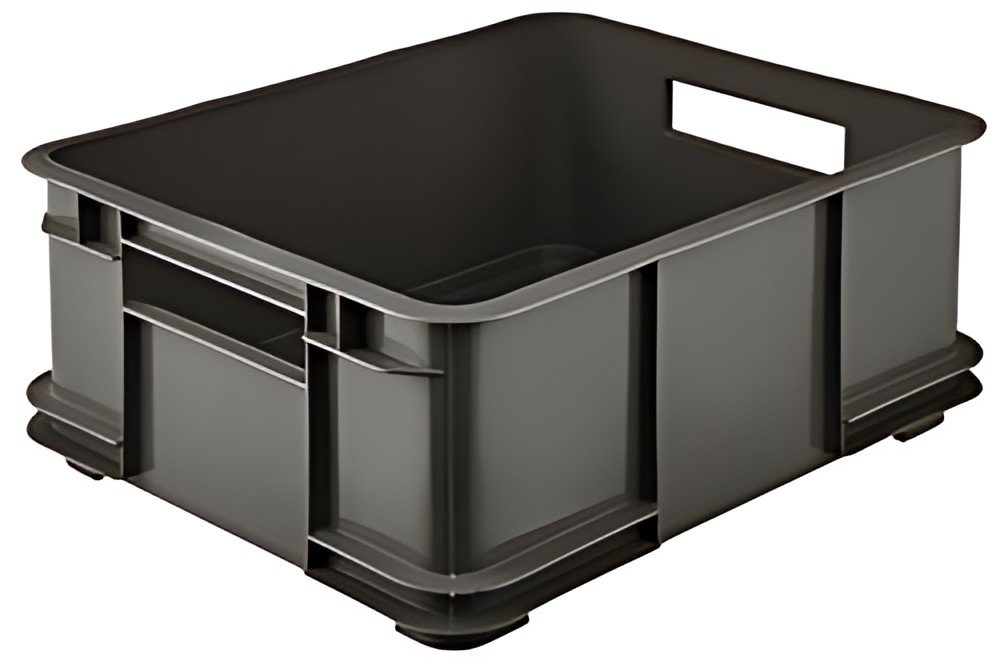 keeeper Caisse de rangement Euro-Box L "bruno eco", graphite