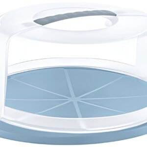 keeeper Cloche à gâteau "ricardo", rond, nordic-blue