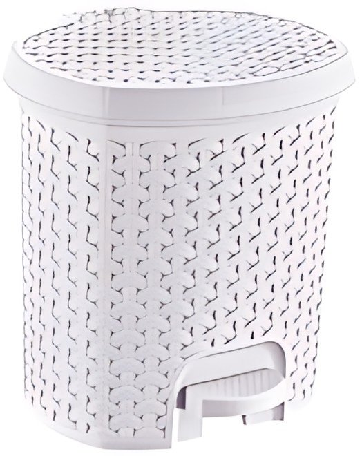 keeeper Poubelle cosmétique à pédale "tjark", nordic-white