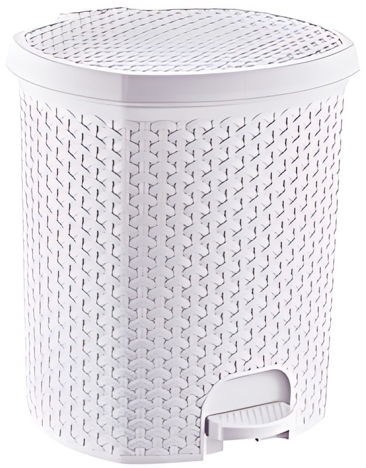 keeeper Poubelle cosmétique à pédale "tjark", nordic-white