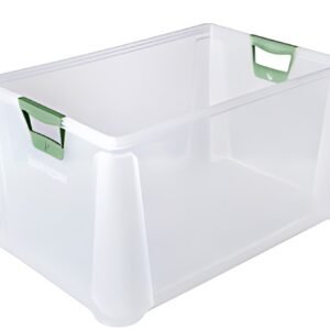 keeeper Boîte de rangement "luis", 64 litres, transparent
