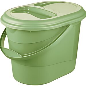 keeeper Seau à déchets bio "elsa eco" 13 litres, grass green