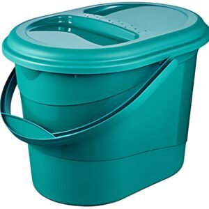 keeeper Seau à déchets bio "elsa eco", 13 litres, sky blue