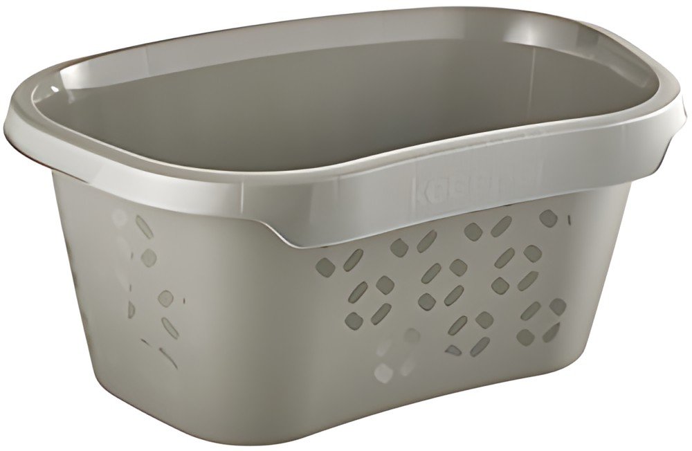 keeeper Corbeille à linge "tilda eco", stone grey