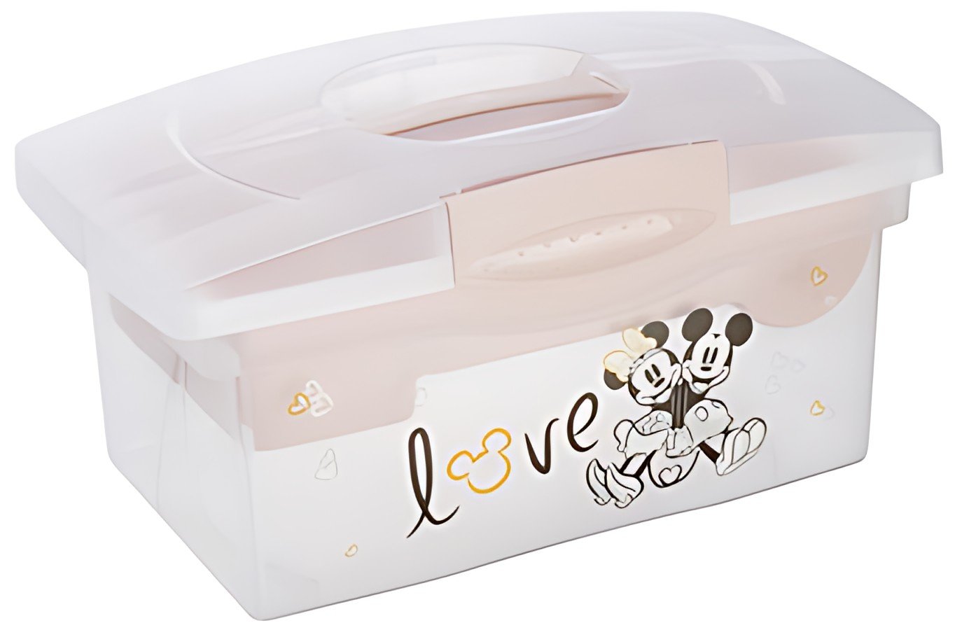 keeeper kids Boîte de rangement "patryk minnie" nordic-pink
