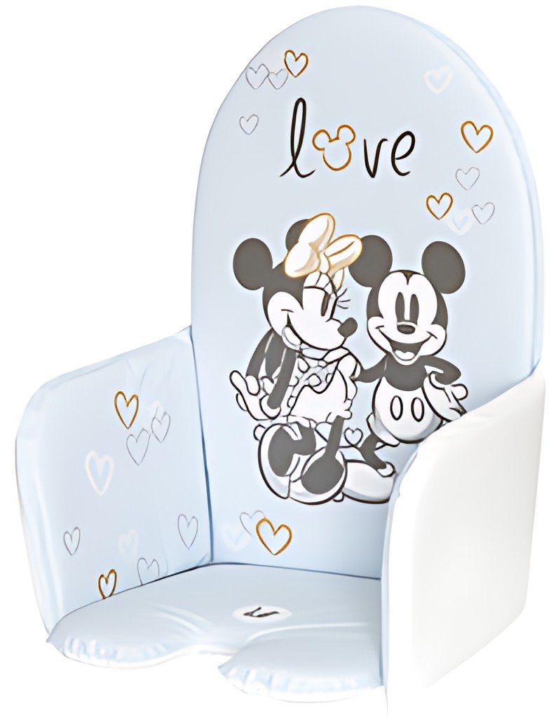 keeeper kids Coussin pour chaise haute de bébé "lena mickey"