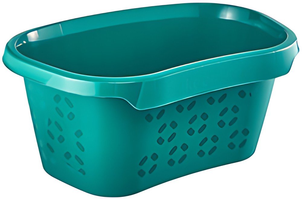 keeeper Corbeille à linge "tilda eco", sky blue