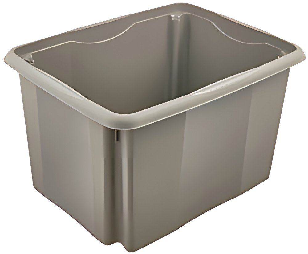 keeeper Boîte de rangement "emil eco", 15 litres, stone grey