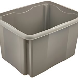 keeeper Boîte de rangement "emil eco", 24 litres, stone grey