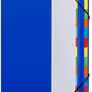 PAGNA trieur DESKORGANIZER Color, 12 poches, bleu