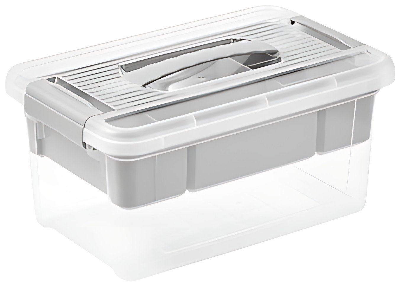 keeeper Boîte de rangement "henri", 16 litres, nordic grey