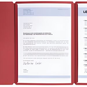 Dossier de candidature PAGNA "Spirit", DIN A4, en carton, rouge