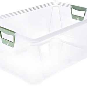 keeeper Boîte de rangement "luis", 45 L, transparent