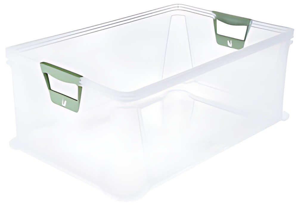 keeeper Boîte de rangement "luis", 45 L, transparent