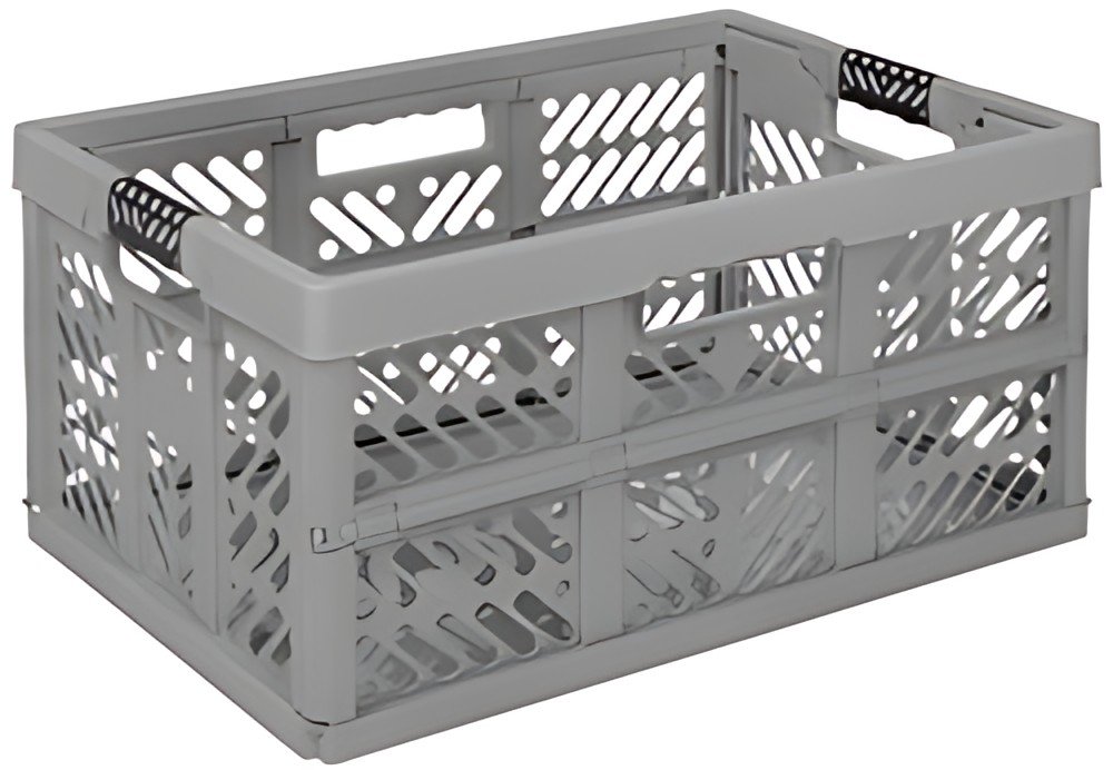 keeeper Caisse de rangement pliante "ben", 45 L, nordic-grey
