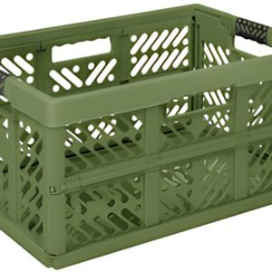 keeeper Caisse de rangement pliante "ben", 45 L, olive