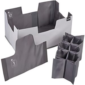 keeeper Set organiseur de courses "neo", taille XL, graphite