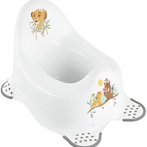 keeeper kids Pot pour bébé "adam lion king", blanc
