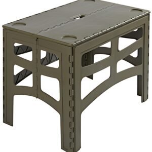 keeeper Table de camping pliante "timo", L, olive