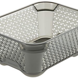 keeeper Corbeille de rangement "mirko", A7, crystal-grey
