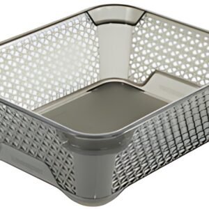 keeeper Corbeille de rangement "mirko", A6, crystal-grey