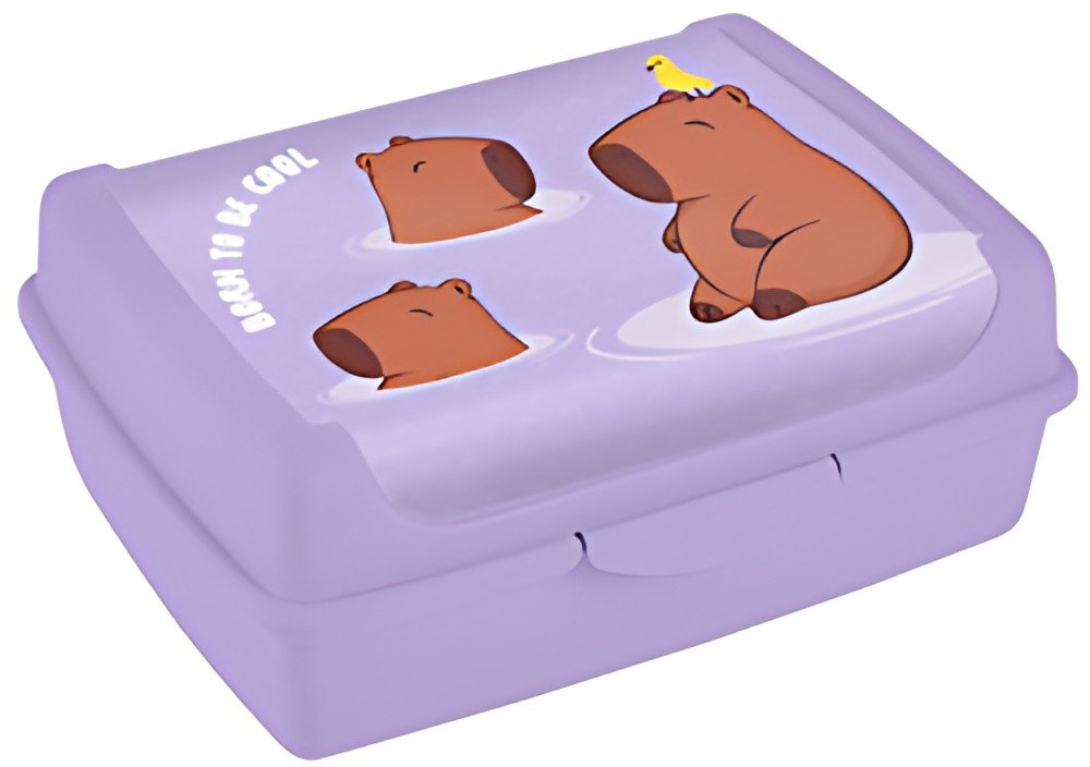 keeeper Boîte à goûter "carla midi capybara", soft purple
