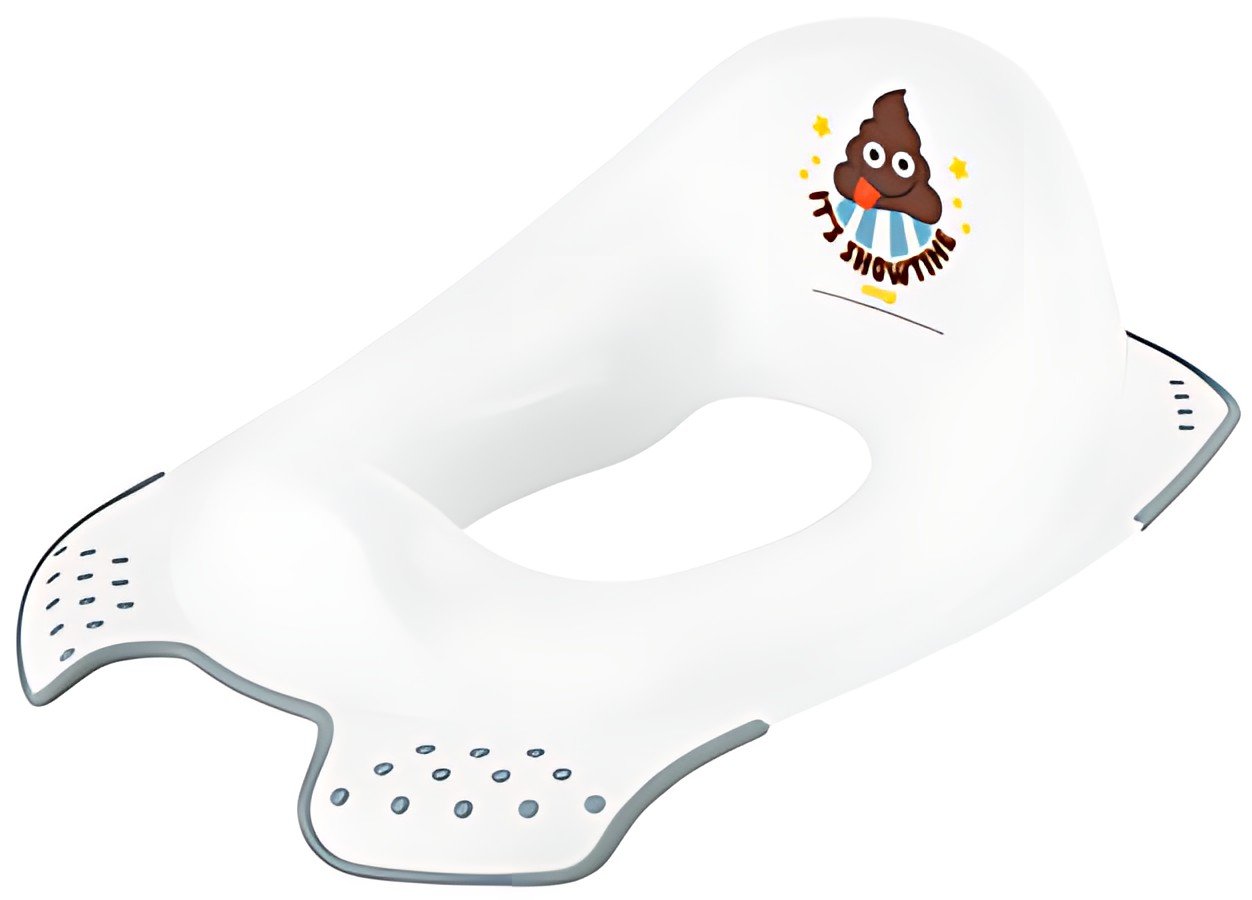 keeeper kids Siège de toilettes "ewa emoji showtime", blanc