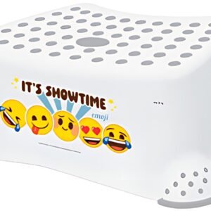 keeeper kids Marchepied "tomek emoji showtime", blanc