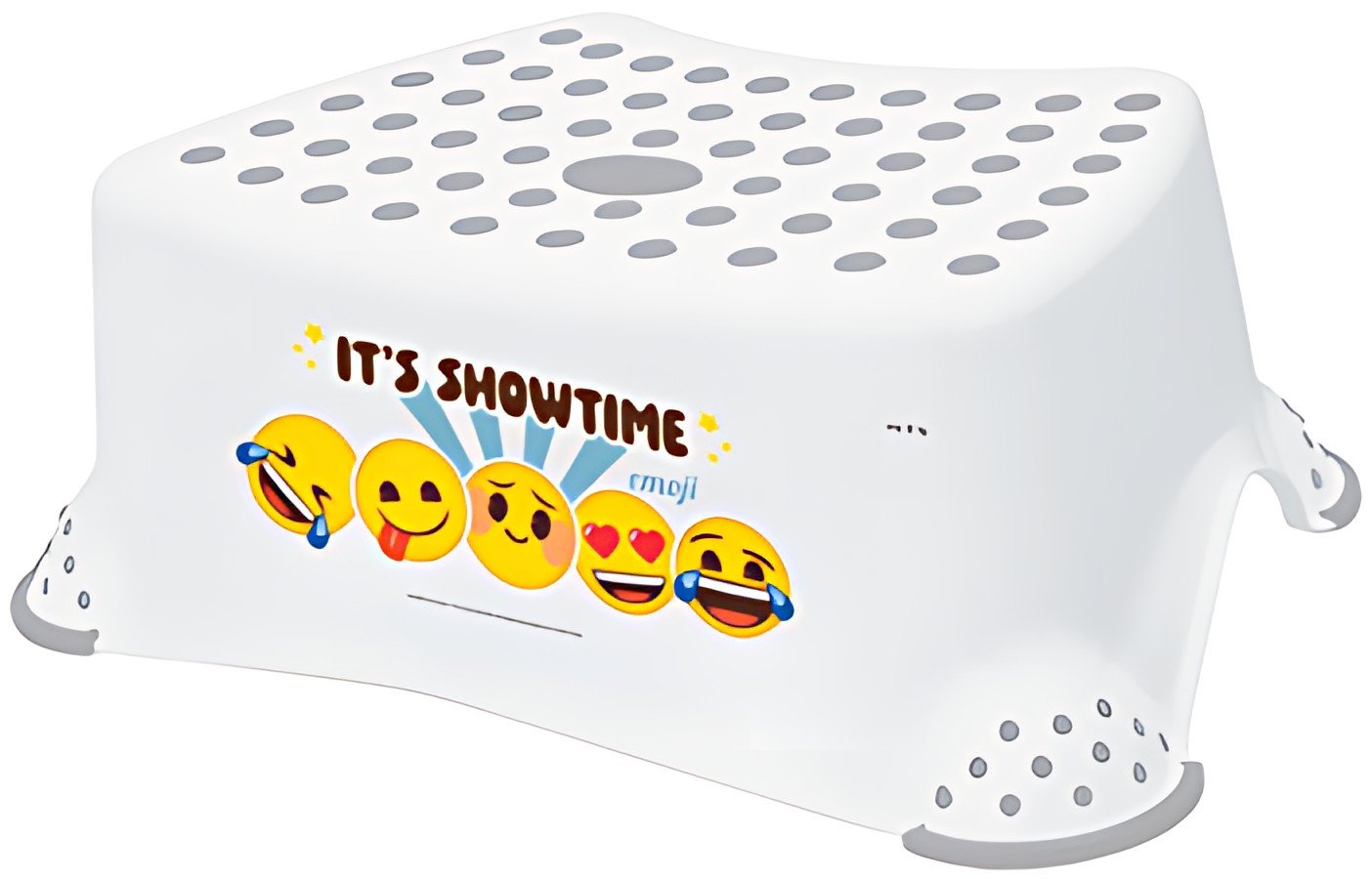 keeeper kids Marchepied "tomek emoji showtime", blanc