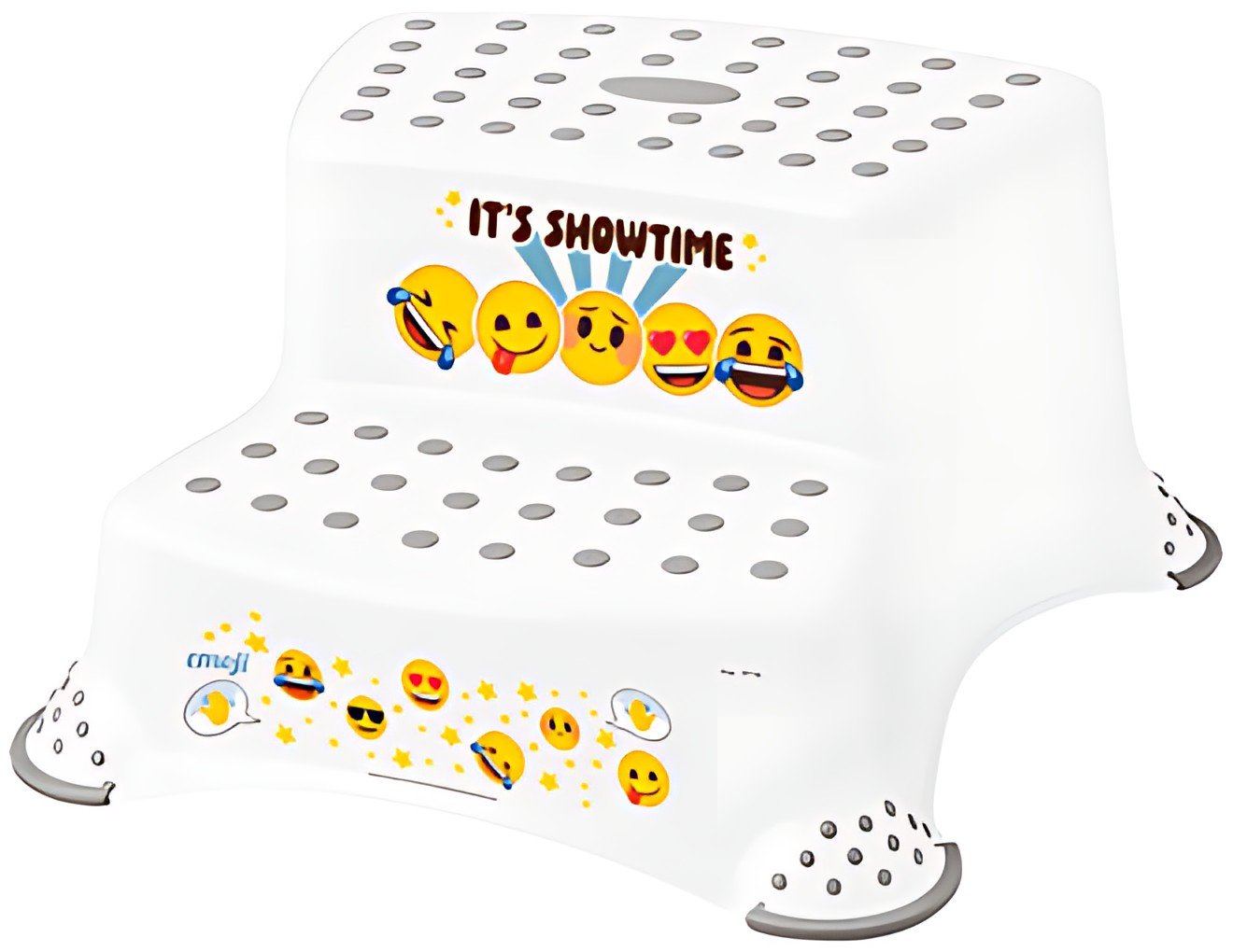 keeeper kids Marchepied "igor emoji showtime", blanc