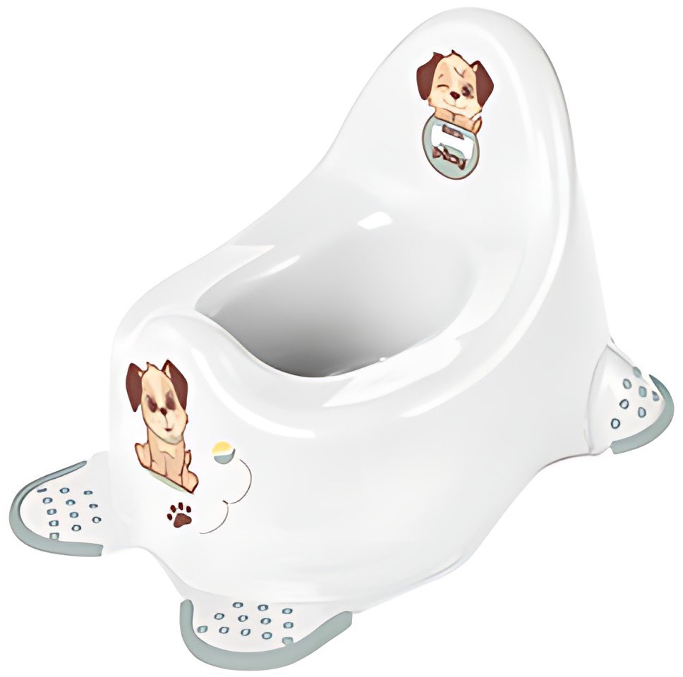 keeeper kids Pot pour bébé "adam dogs", blanc
