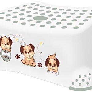 keeeper kids Marchepied "tomek dogs", blanc