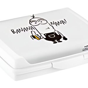 keeeper Boîte à goûter "carla mini minions banana", blanc