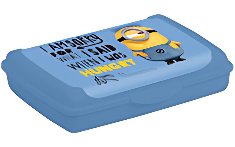 keeeper Boîte à goûter "carla mini minions hungry", bleu