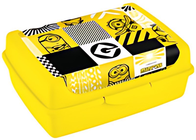 keeeper Boîte à goûter "carla midi minions mosaic", jaune