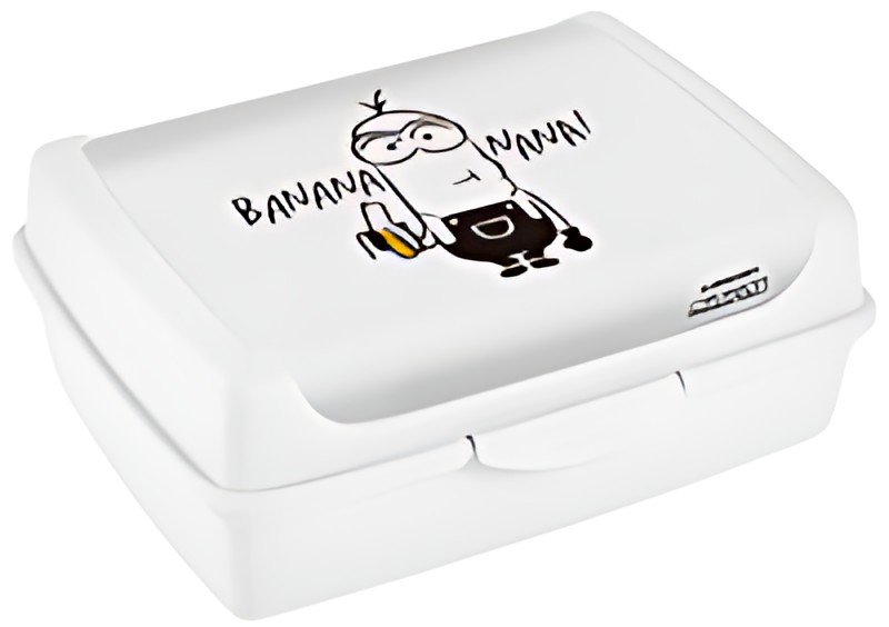 keeeper Boîte à goûter "carla midi minions banana", blanc