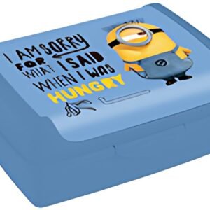 keeeper Boîte à goûter "carla midi minions hungry", bleu