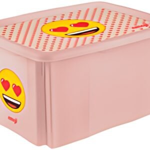 keeeper Boîte de rangement "karolina emoji hearts", 45 L