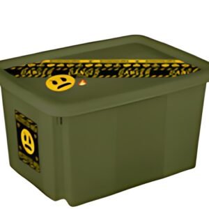 keeeper Boîte de rangement "karolina emoji danger", 15 L