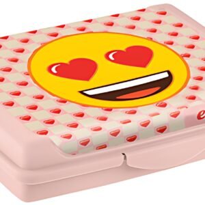 keeeper Boîte à goûter "carla mini emoji hearts", rose