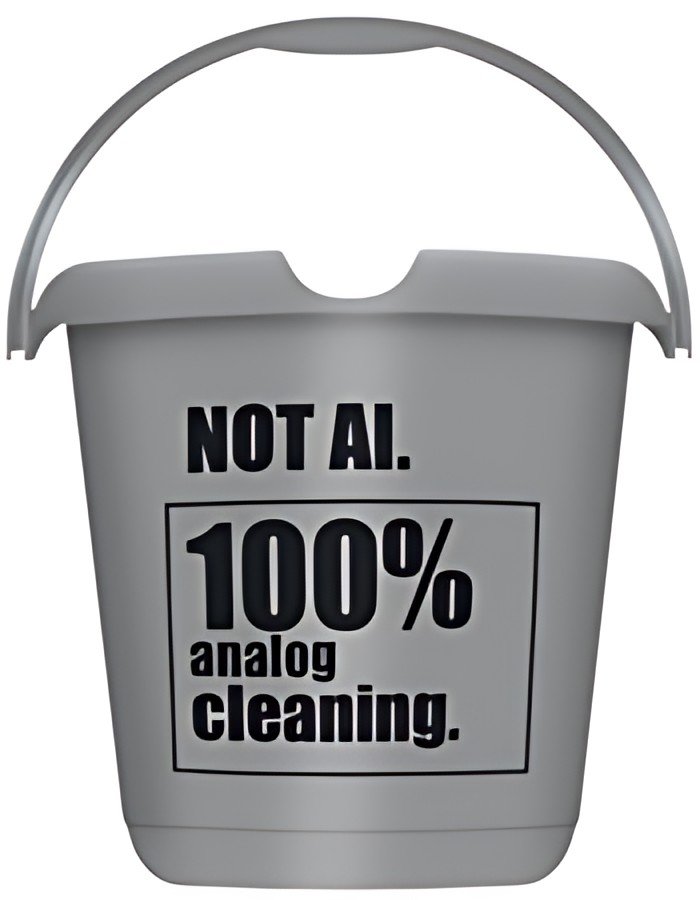 keeeper Seau à motif "ilvie not AI", rond, 10 litres