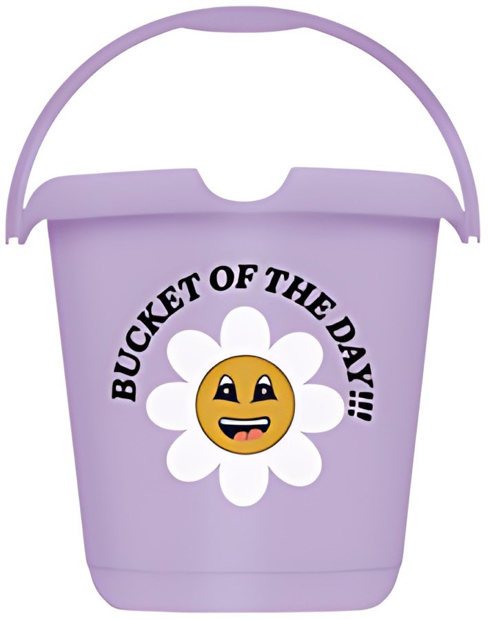 keeeper Seau à motif "ilvie happy flower", rond, 10 litres