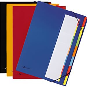 PAGNA Trieur DESKORGANIZER Color, 7 poches, bleu