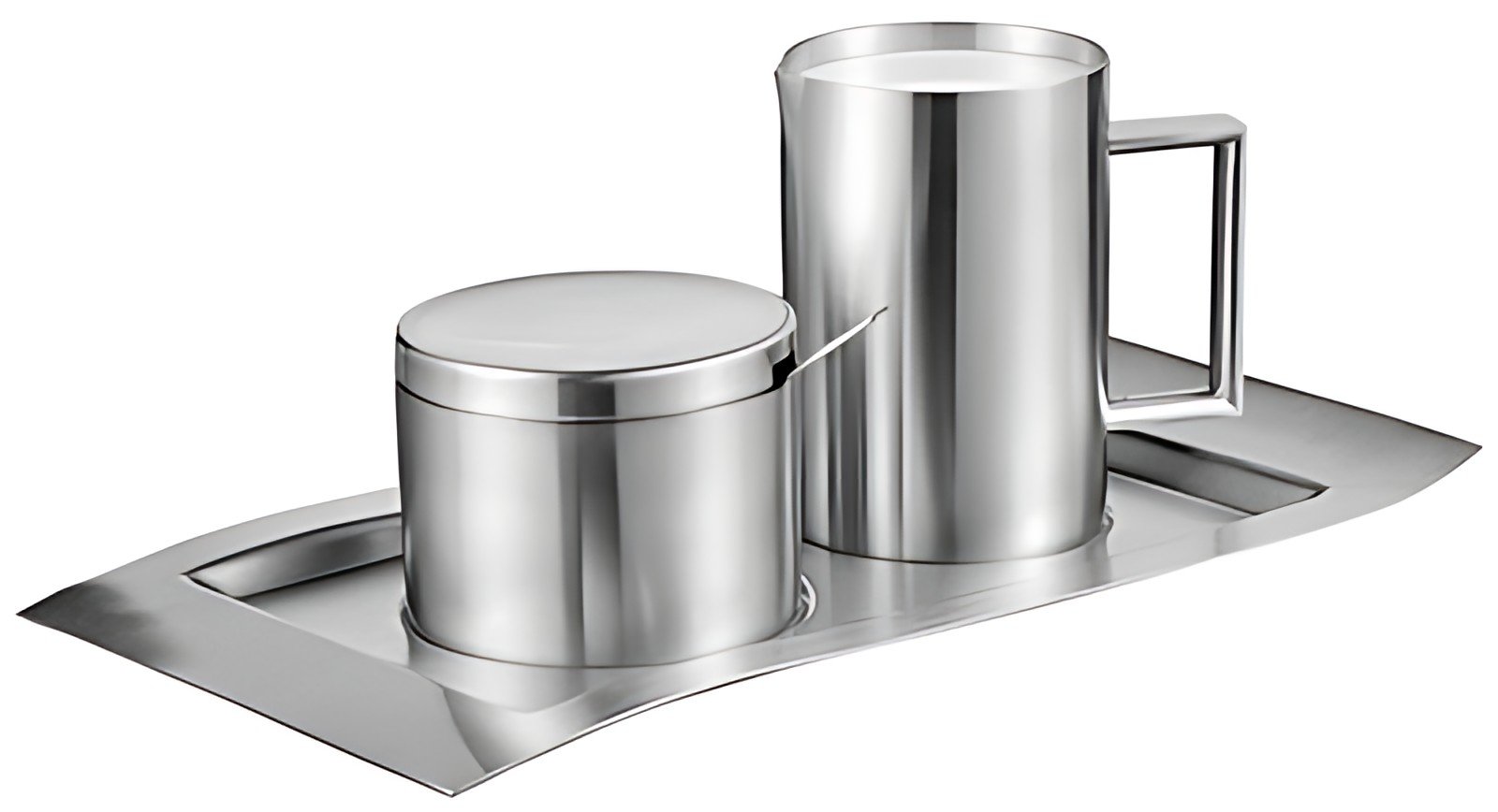 Esmeyer Set pour lait & sucre "WAVE", 5 pièces