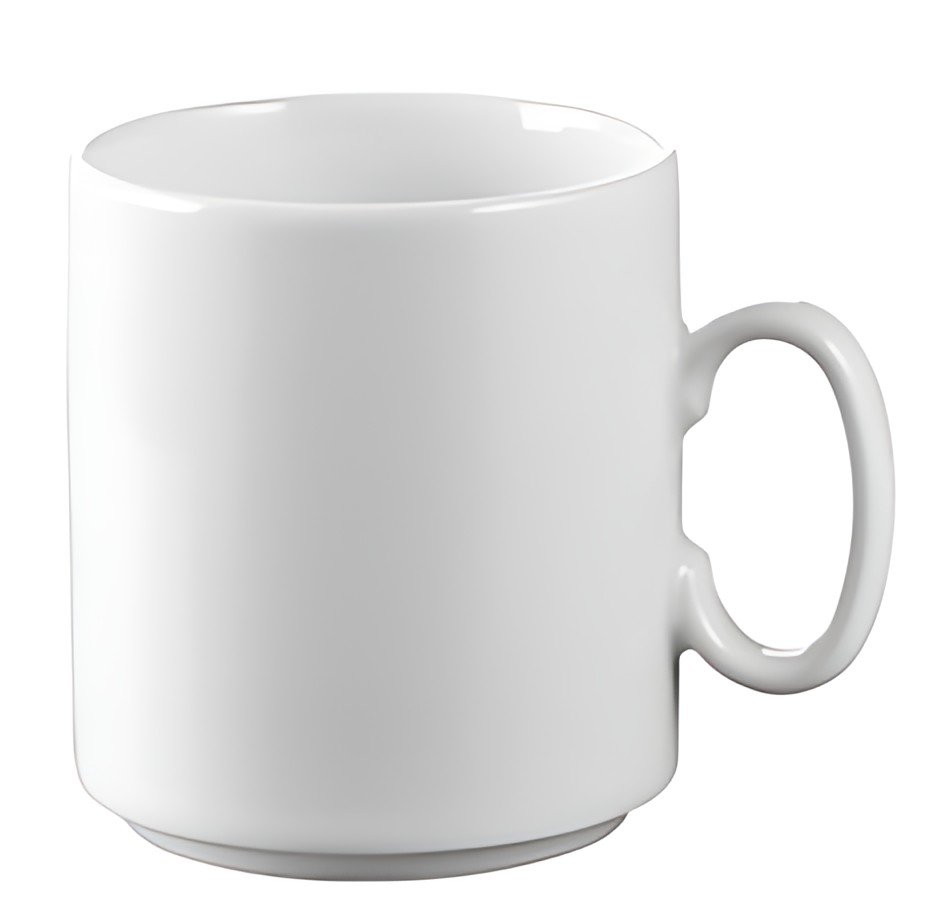 Esmeyer Tasse à café "Diane", set de 6, blanc