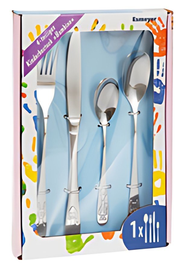 Esmeyer Couverts pour enfants "BAMBINO", 4 pièces, en acier