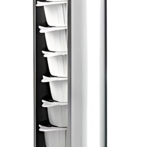 Esmeyer Distributeur de capsules de lait, en acier inox