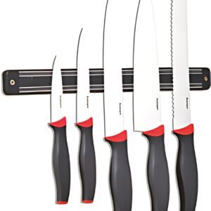 Esmeyer Bloc de couteaux, 5 pièces, avec barre magnétique