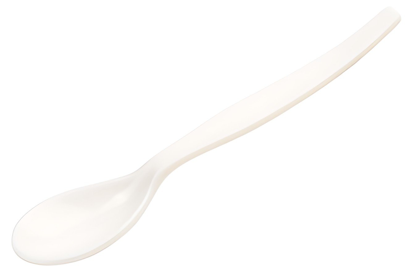 Esmeyer Cuillère à oeuf, plastique, longueur: 125 mm, blanc