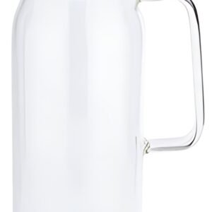 APS Carafe en verre avec couvercle, 1,5 litres, verre/inox